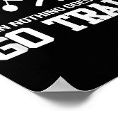 Poster Badminton - When Nothing Goes Right - Go Train (Coin)