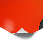 Poster Bae Rainbow Cheveux Black Melanin Afro Queen Crown (Coin)