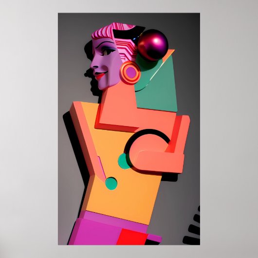 Poster Baffia Ken Gage Surréalisme (Devant)