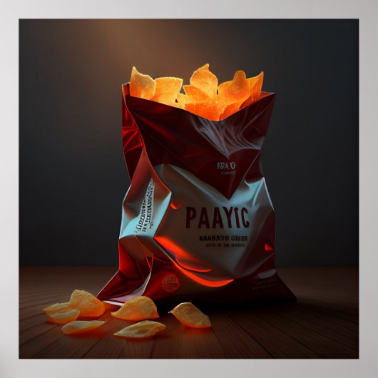 Poster bag/chips (Voorkant)
