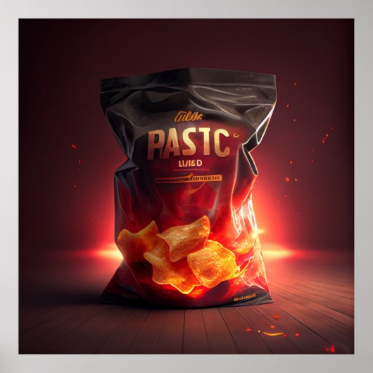 Poster bag/chips (Voorkant)