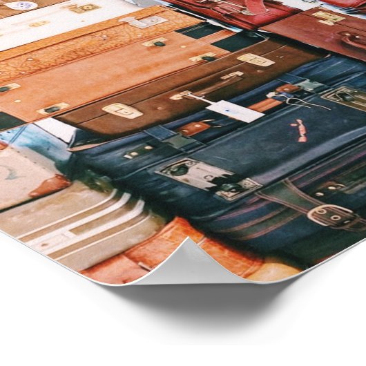Poster Bagages vintages (Coin)