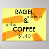 Poster bagel (Devant)