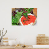 Poster Bagel au saumon fumé (Cuisine)