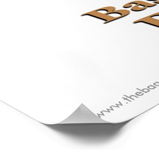 Poster Bagel de baseball (Coin)