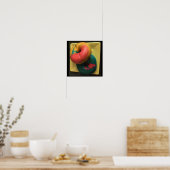 Poster Bagels colorés Photo (Cuisine)