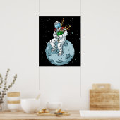 Poster Bagpipe Cadeaux Hommes Scottish Bagpipe Music Bagp (Cuisine)