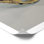 Poster Bague à cheval (or et cornélien) (Coin)