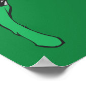 Poster Bague de pointes de lanterne verte (Coin)