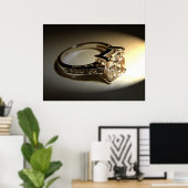 Poster Bague fiançailles (Bureau à domicile)
