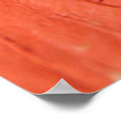 Poster Bague fiançailles sur une feuille d'automne (Coin)