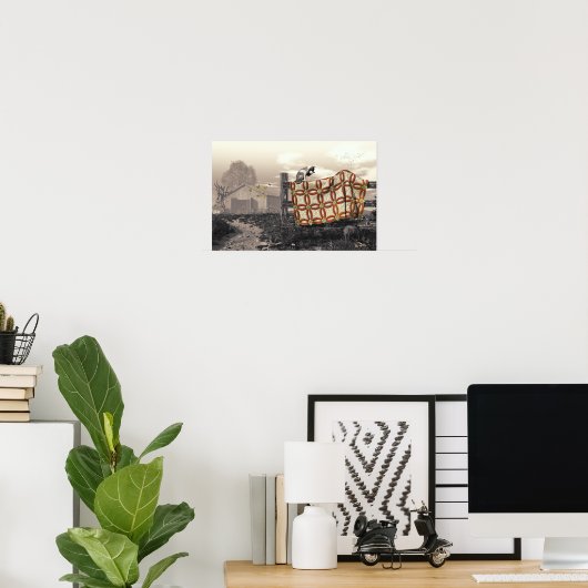 Poster Bague Mariage double (Bureau à domicile)