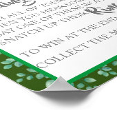 Poster Bague sur Fête des mariées Eucalyptus (Coin)