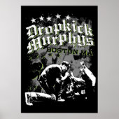 Poster Baguette de dropkick Murphys TShirt rock murphy dr (Devant)