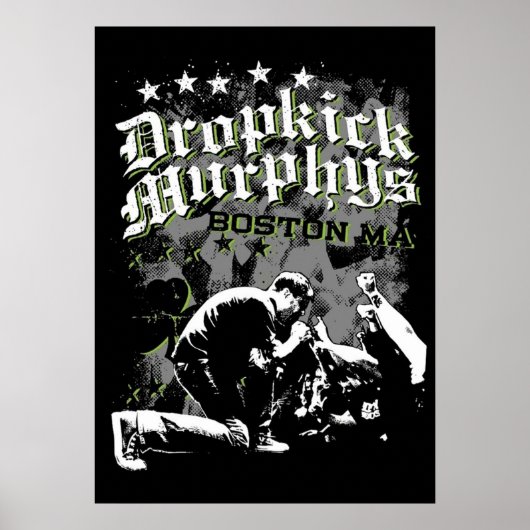 Poster Baguette de dropkick Murphys TShirt rock murphy dr (Devant)