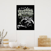 Poster Baguette de dropkick Murphys TShirt rock murphy dr (Cuisine)