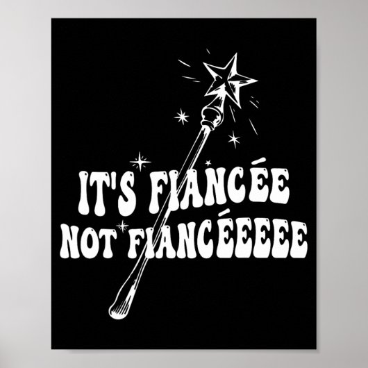 Poster Baguette de l'Assistant de la fête de la Fiançaill (Devant)