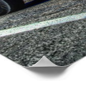 Poster Baguette de râteau rouille (Coin)