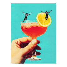 Baguette d'impression citron | Cocktail Art | Art