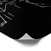 Poster Baguette karaté Funny Figure Karate (Coin)