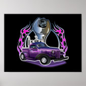 Poster Baguette rétro (Devant)