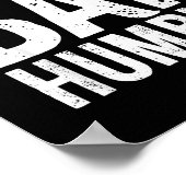 Poster Bah Humbug. Funny Sarcastic Anti Christmas Holiday (Coin)