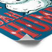 Poster Bah Humbug Santa Hat Angry Snowman Sarcastic Chris (Coin)