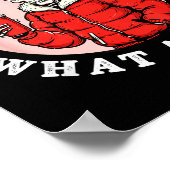 Poster Bah Humbug Skull Hat Santa's Candy Christmas Pajam (Coin)