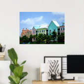 Poster Bahamas (Bureau à domicile)