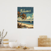 Poster Bahamas Vintage (Cuisine)