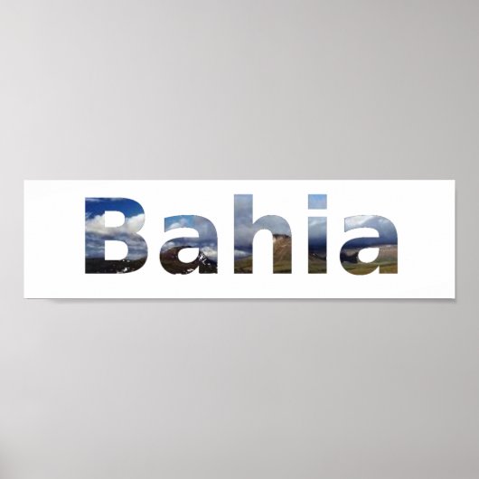 Poster Bahia (Devant)