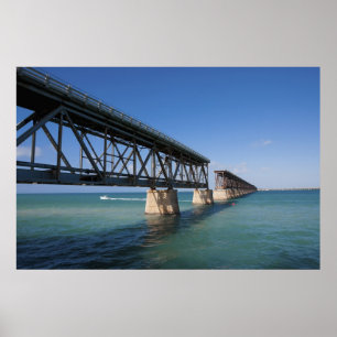 Poster Bahia Honda State Park, Keys de Floride, Key
