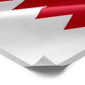 Poster Bahreïn - Drapeau. (Coin)