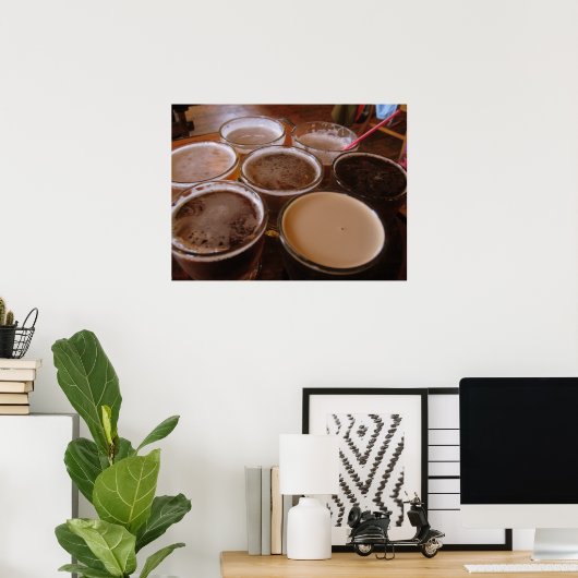 Poster Baie (Bureau à domicile)