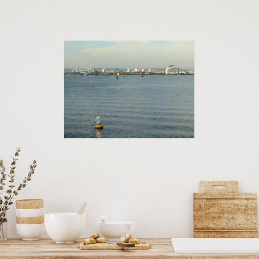 Poster Baie Cardiff (Cuisine)