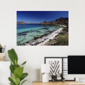 Poster Baie de Baja Conception (Bureau à domicile)