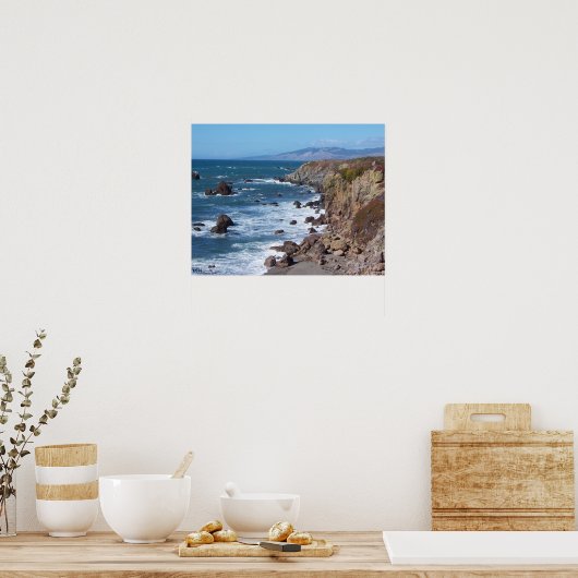 Poster Baie de Bodega (Cuisine)