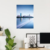 Poster Baie de Boston Back sur Charles (Bureau à domicile)