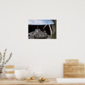Poster Baie de charge utile 2 de Space Shuttle Discovery (Cuisine)