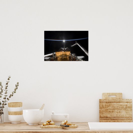 Poster Baie de charge utile de Space Shuttle Atlantis (Cuisine)