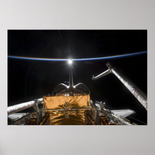 Poster Baie de charge utile de Space Shuttle Atlantis