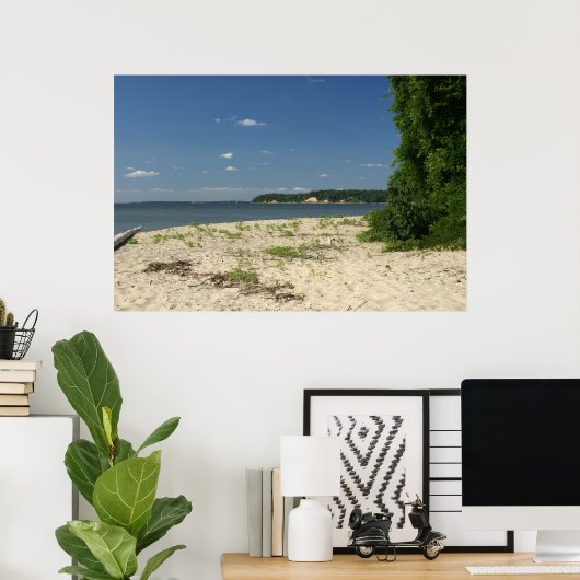 Poster Baie de Chesapeake (Bureau à domicile)