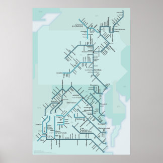 Poster Baie de Chesapeake 20 po x 30 po