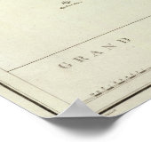 Poster Baie de Conception, Chili (Coin)