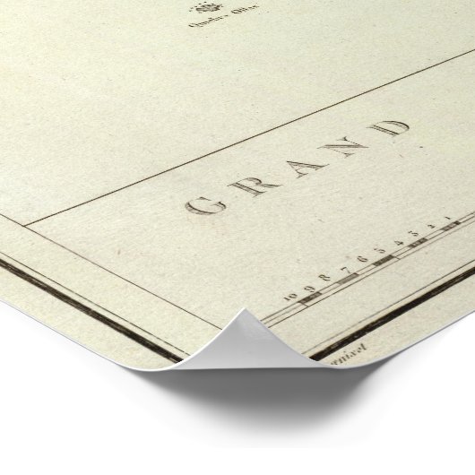 Poster Baie de Conception, Chili (Coin)