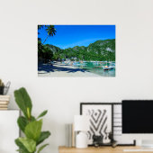 Poster Baie de El Nido Plage (Bureau à domicile)