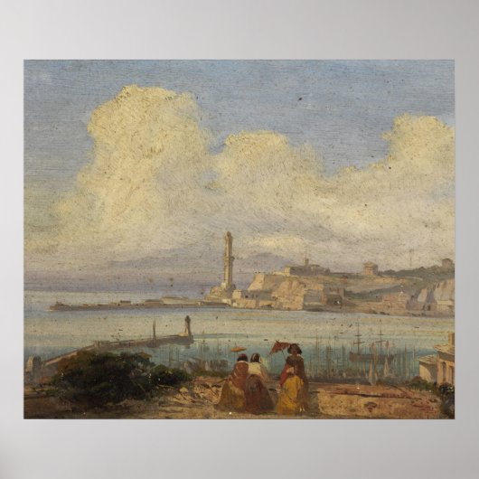 Poster Baie de Gênes (Bucht von Genual) (Devant)