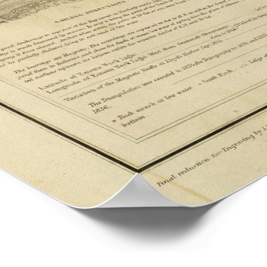 Poster Baie de Huntington (Coin)