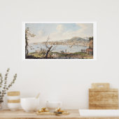 Poster Baie de Naples de la mer près de la Maddalena Br (Cuisine)