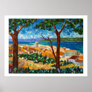 Poster Baie de Saint-Tropez